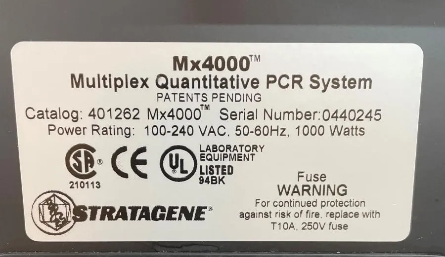 Stratagene MX4000