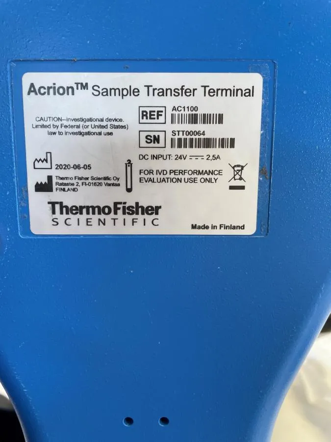 Thermo Acrion Sample Transfer Terminal AC1100